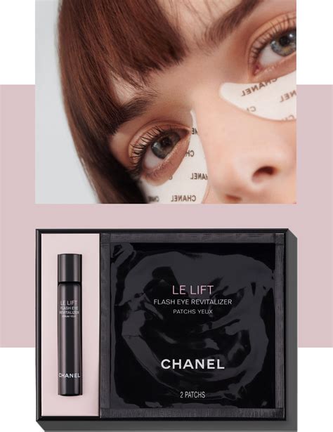 chanel le lift eye patches how to use